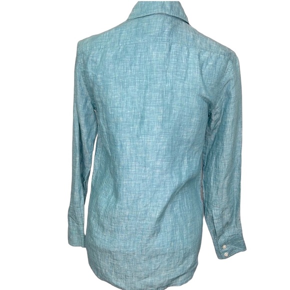 Tommy Bahama Moon Rise Linen Blouse - Picture 4 of 6